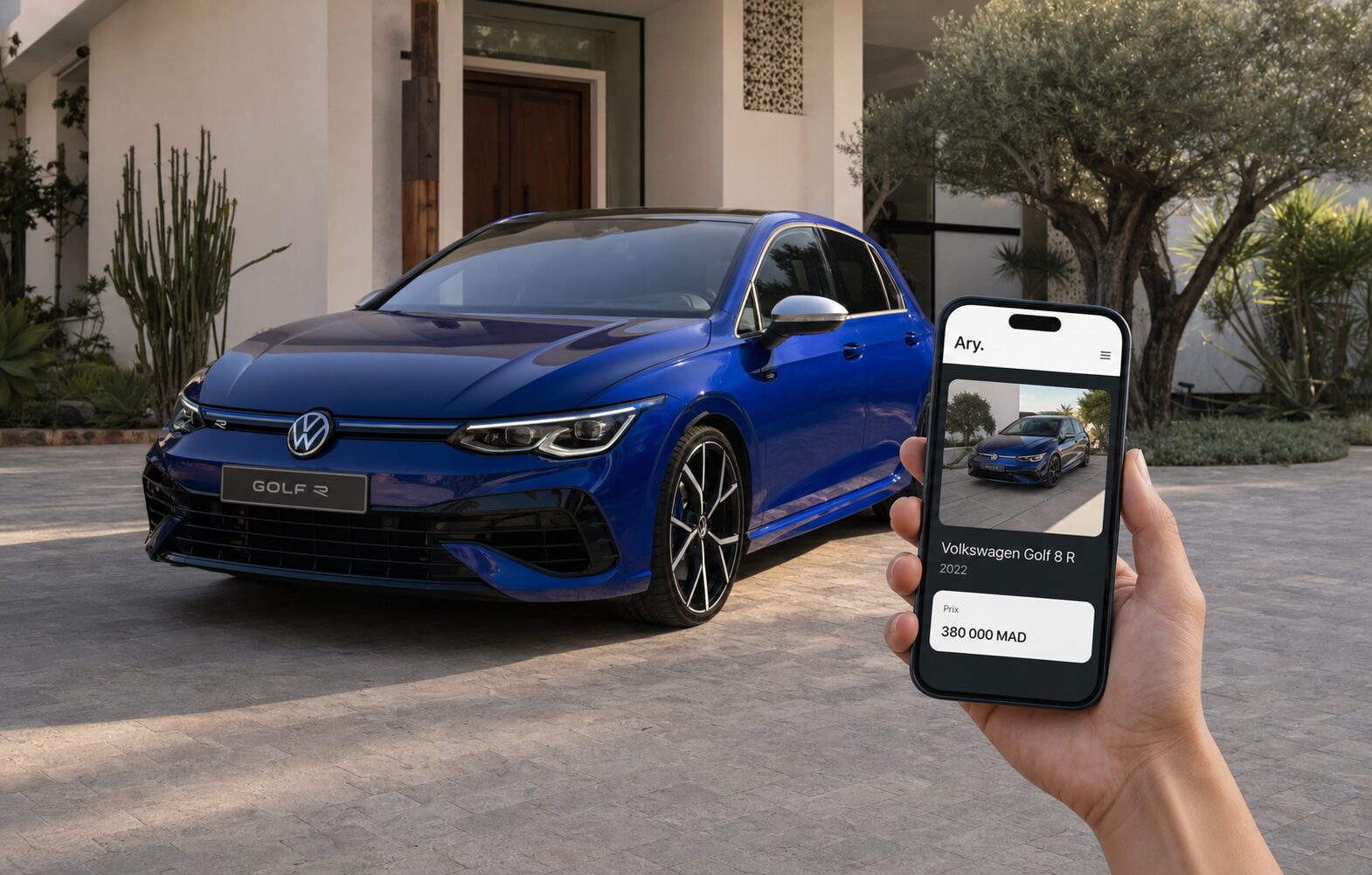 Estimation d'une Golf 8 R dans ARY